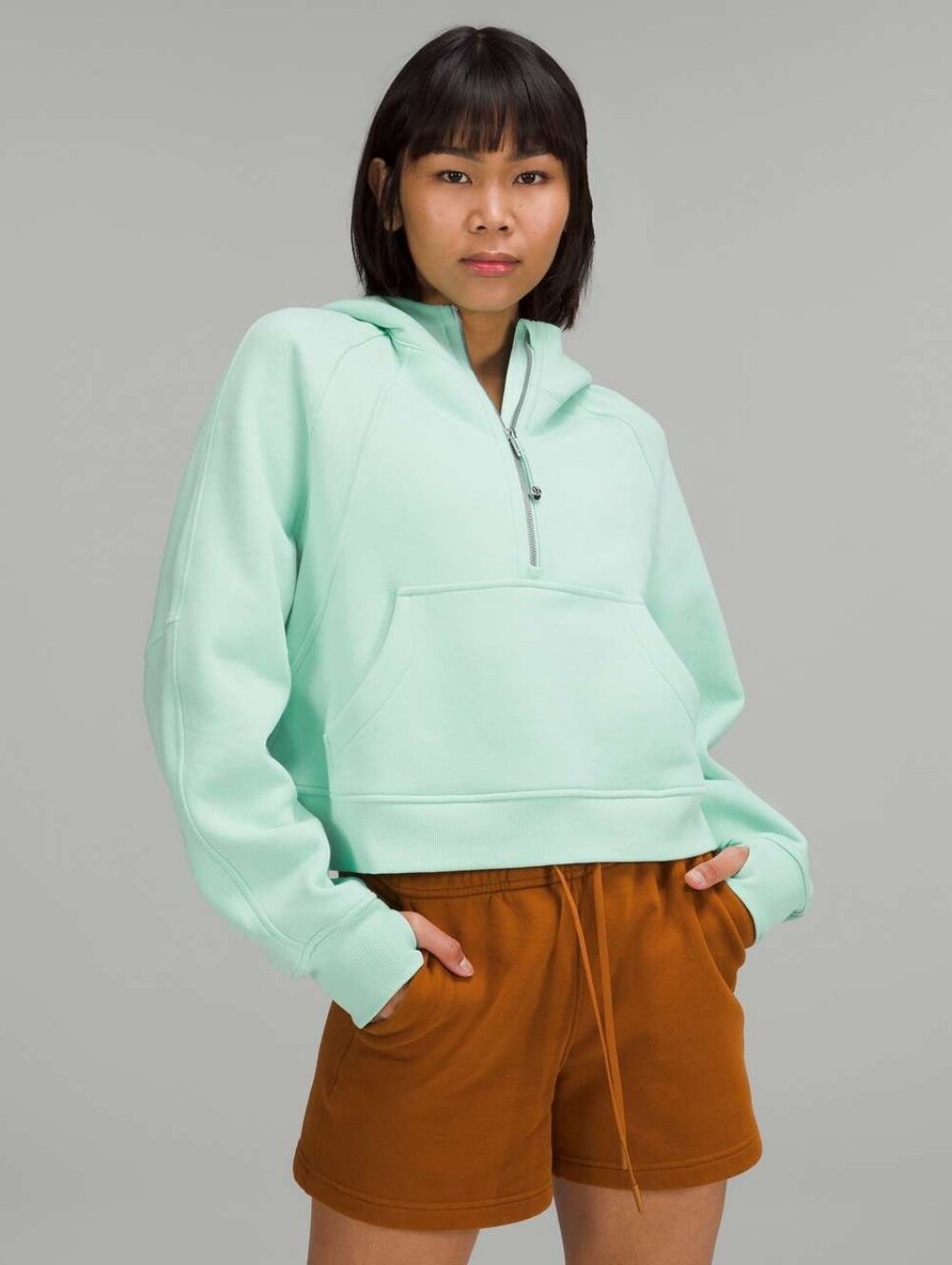Lululemon Scuba Oversized 1/2 Zip Hoodie, Size XS / S